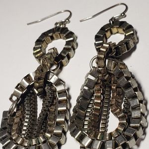Cool, multi-chain link earrings